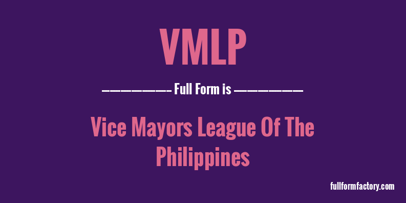 vmlp-full-form