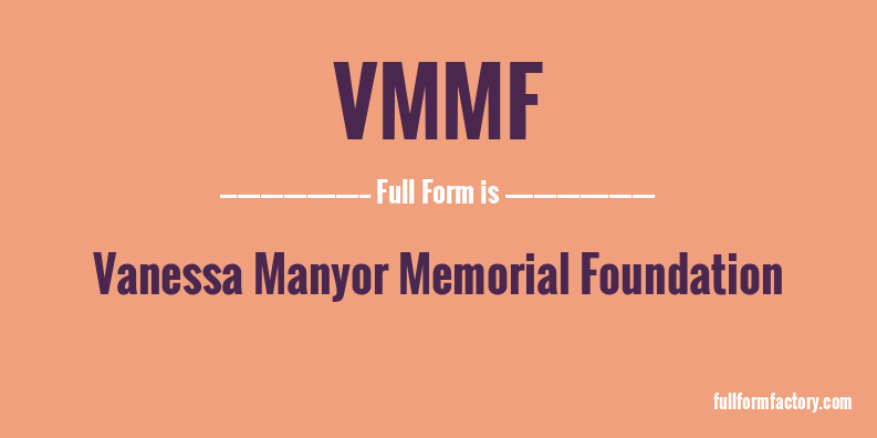 vmmf-full-form