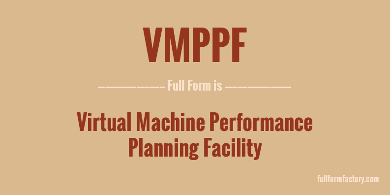 vmppf-full-form