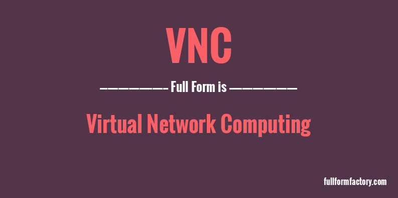 vnc-full-form
