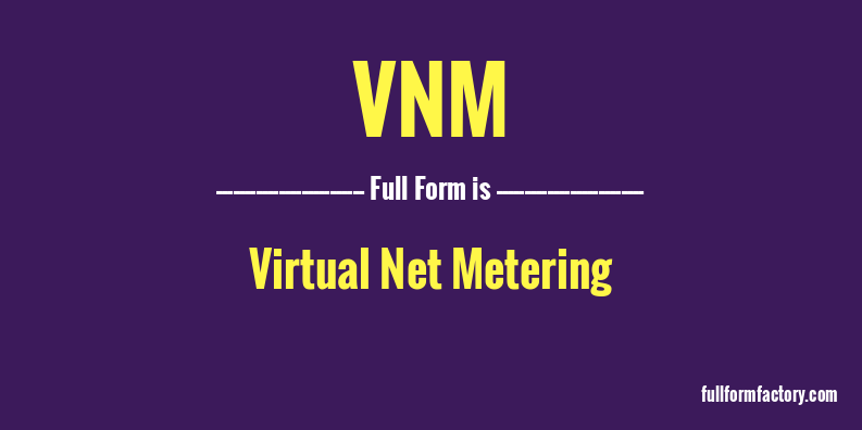 vnm-full-form
