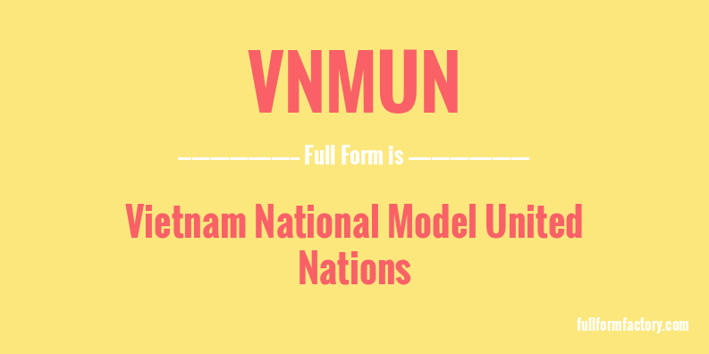 vnmun-full-form