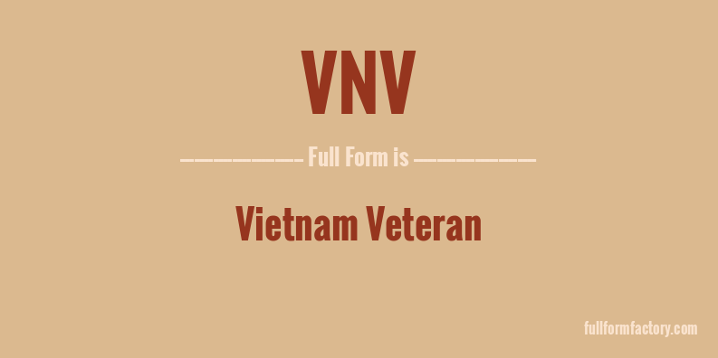 vnv-full-form