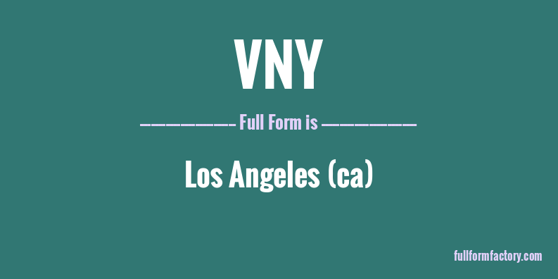 vny-full-form