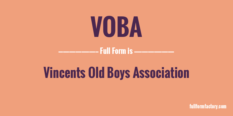 voba-full-form