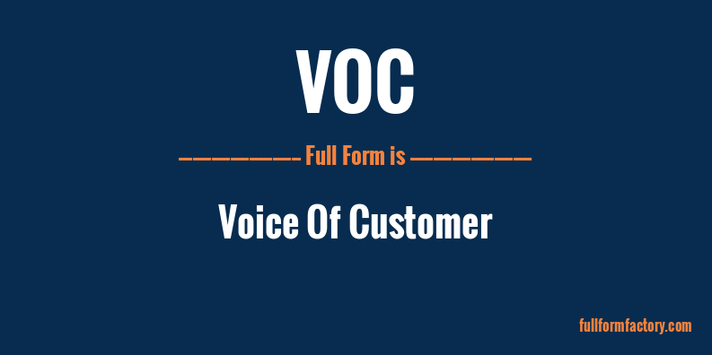 voc-full-form