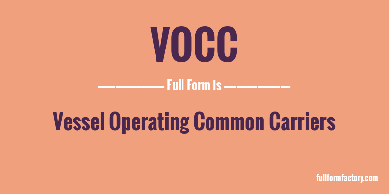 vocc-full-form
