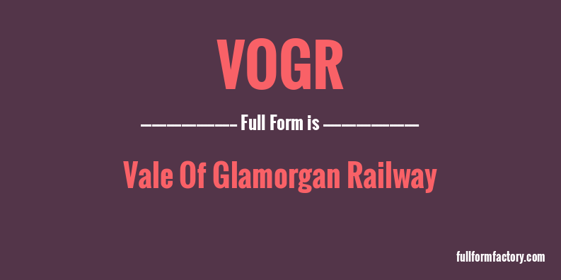 vogr-full-form