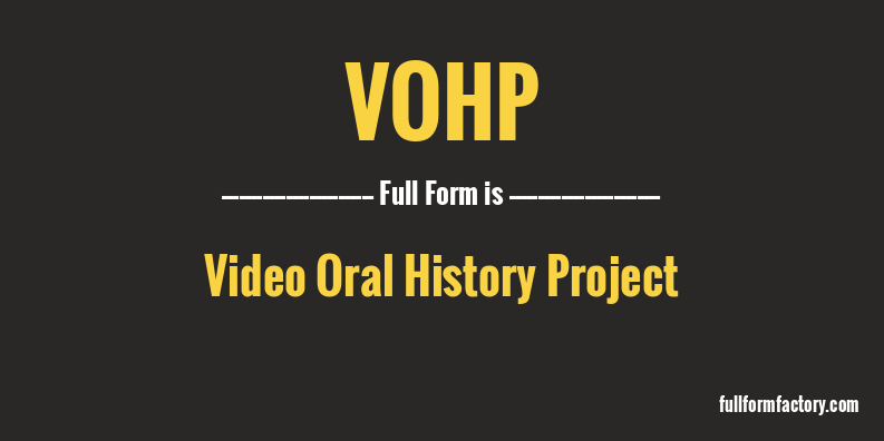 vohp-full-form