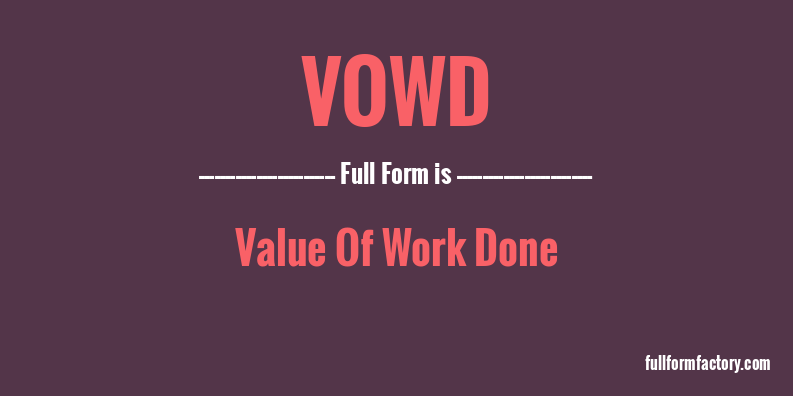 vowd-full-form