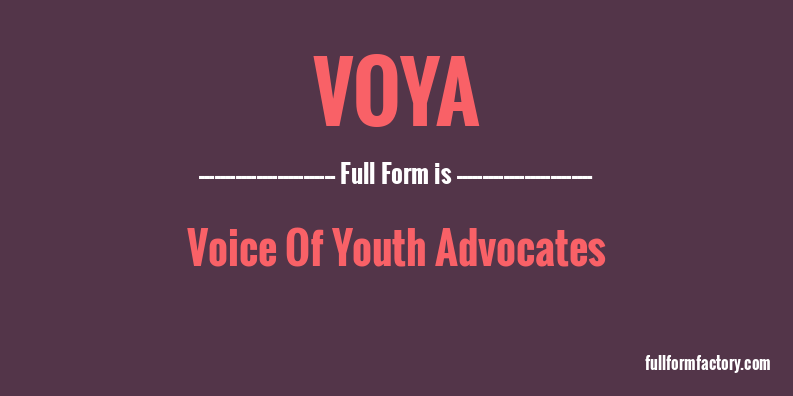 voya-full-form