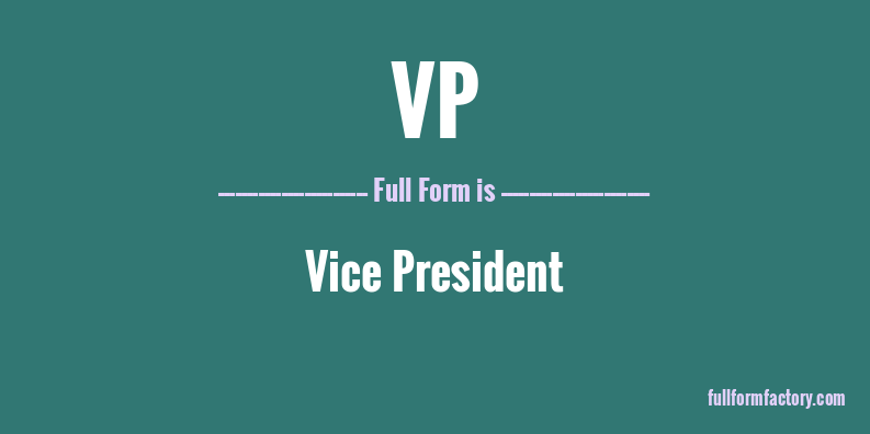 vp-full-form