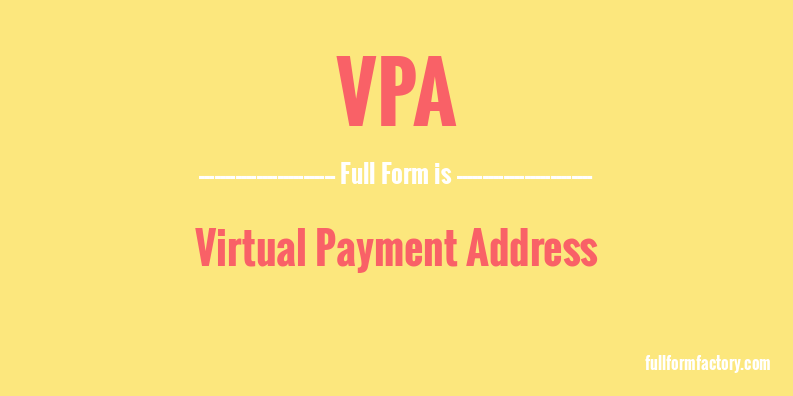 vpa-full-form