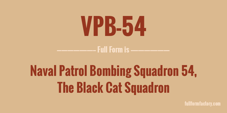 vpb-54-full-form
