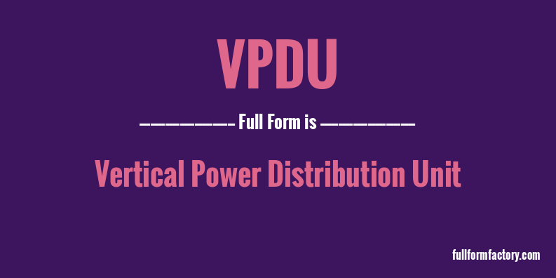 vpdu-full-form