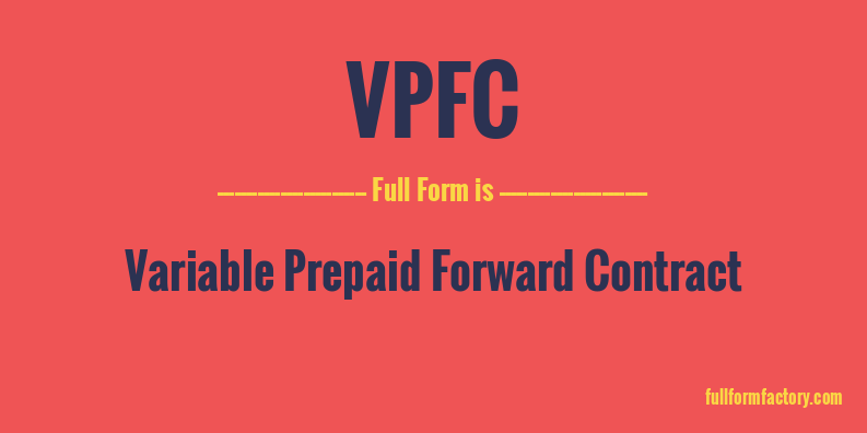 vpfc-full-form