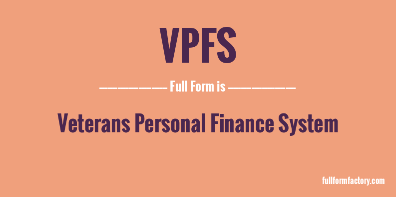 vpfs-full-form