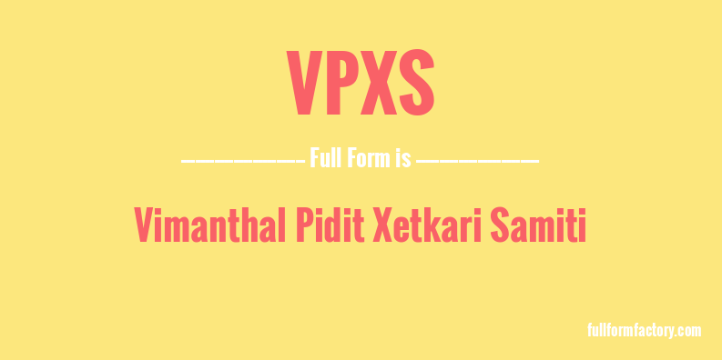 vpxs-full-form