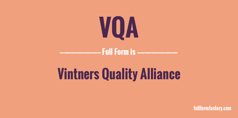 vqa-full-form