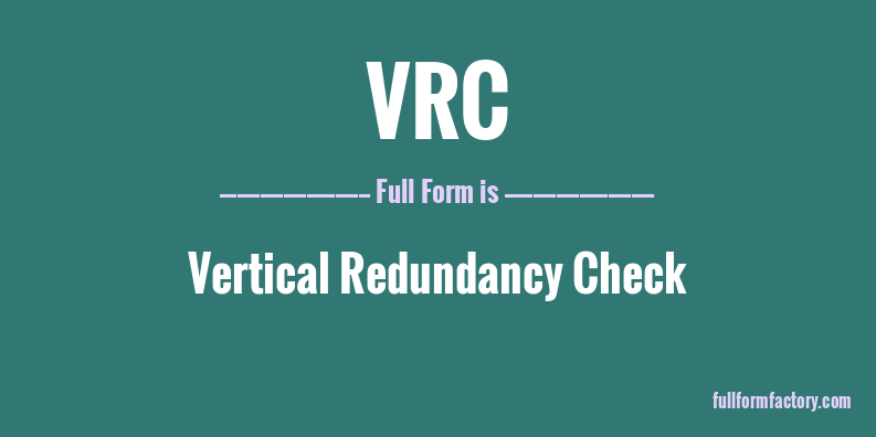 vrc-full-form