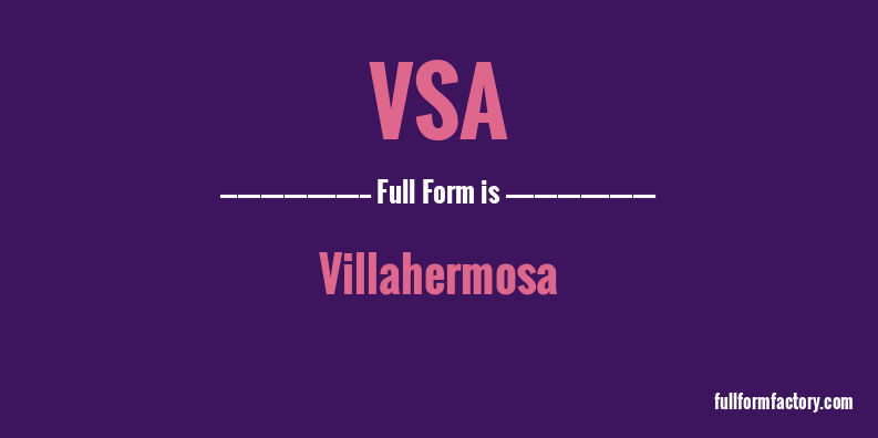 vsa-full-form
