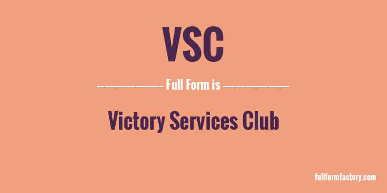 vsc-full-form