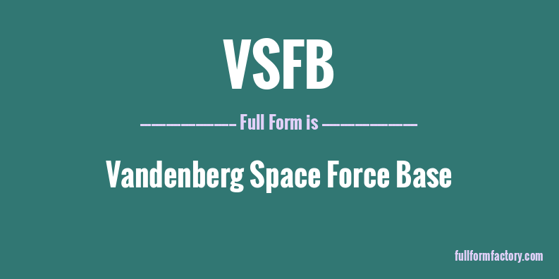 vsfb-full-form