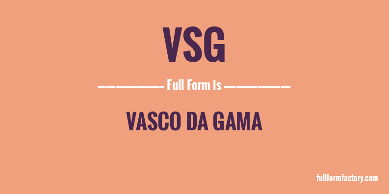 vsg-full-form
