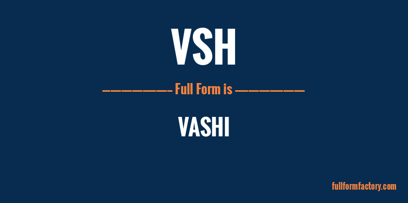 vsh-full-form