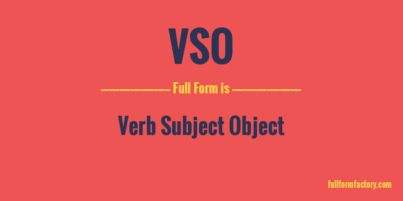 vso-full-form