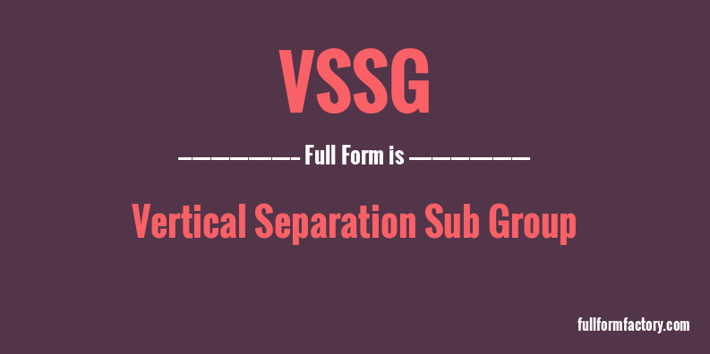 vssg-full-form