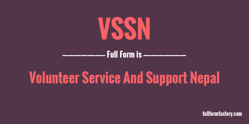 vssn-full-form