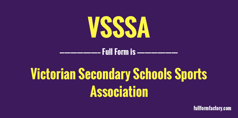 vsssa-full-form