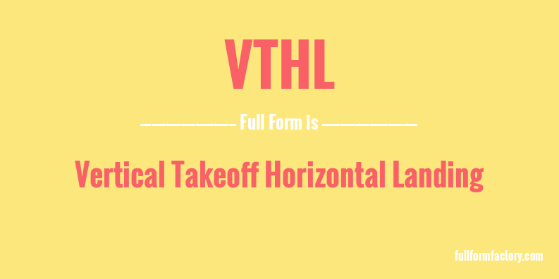 vthl-full-form