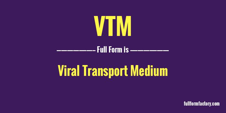 vtm-full-form