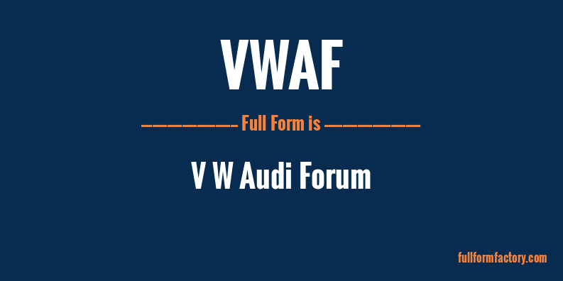 vwaf-full-form