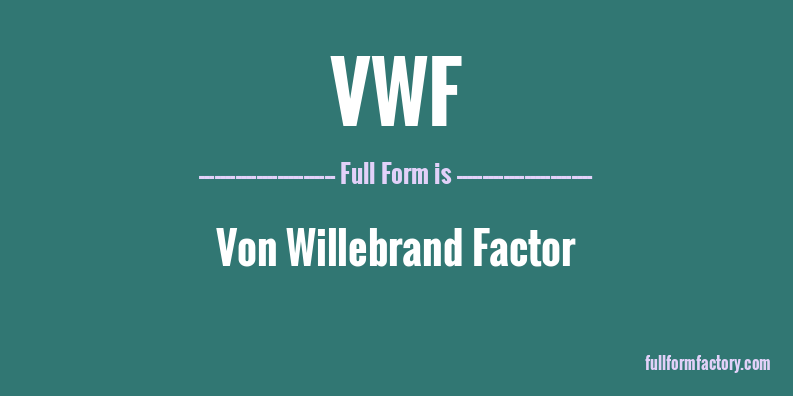 vwf-full-form
