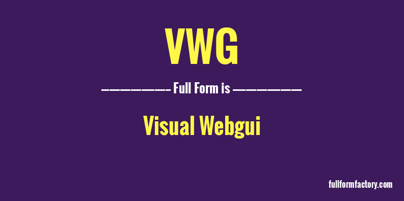 vwg-full-form