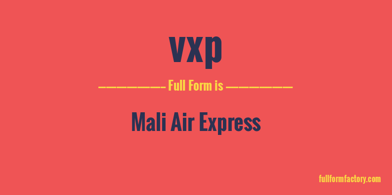 vxp-full-form
