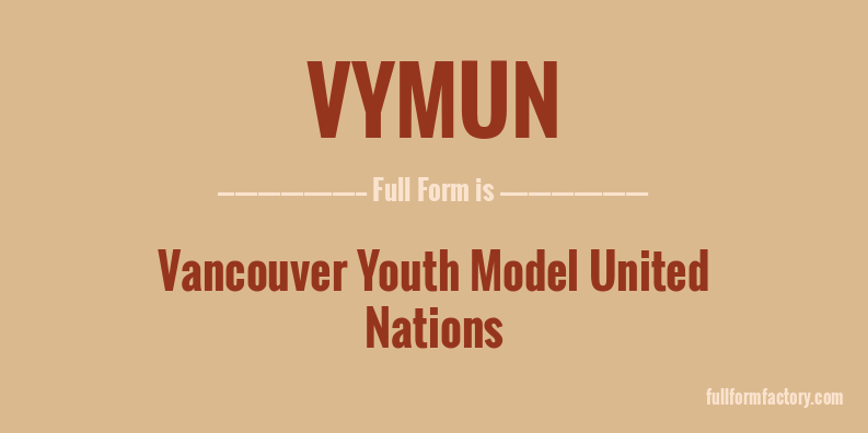 vymun-full-form