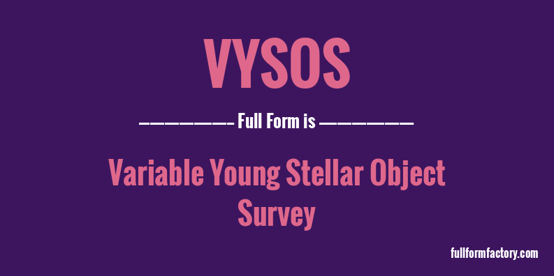 vysos-full-form