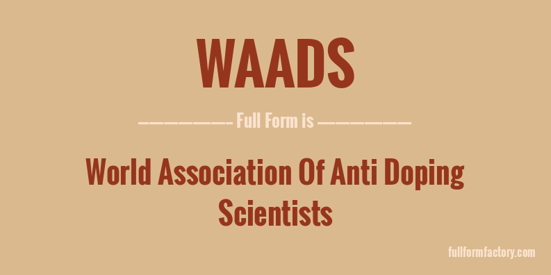 waads-full-form