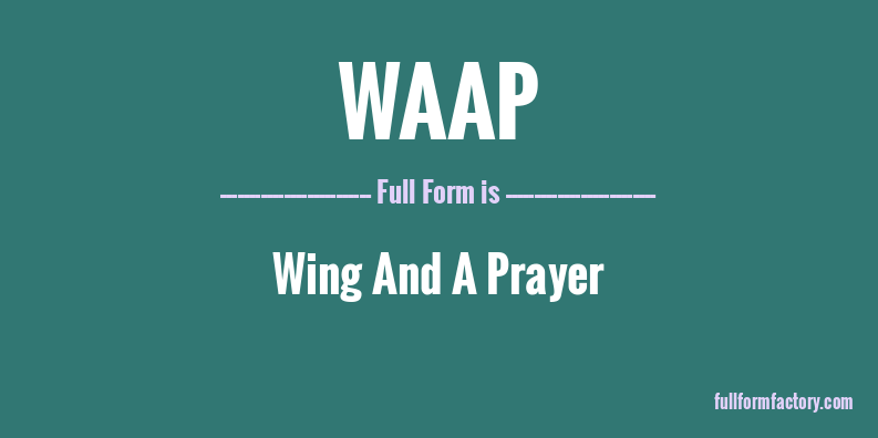 waap-full-form