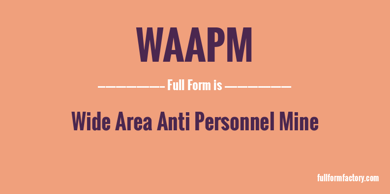waapm-full-form