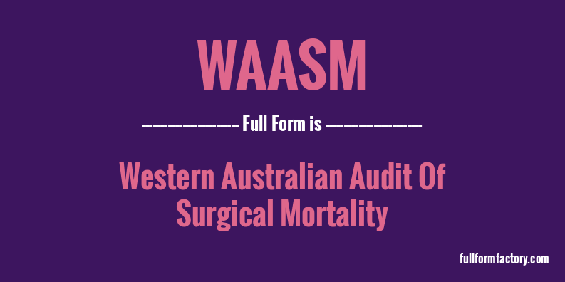 waasm-full-form