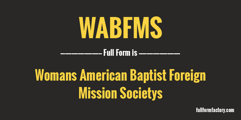 wabfms-full-form