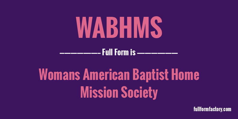 wabhms-full-form