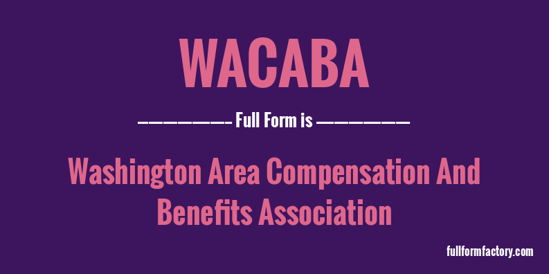 wacaba-full-form