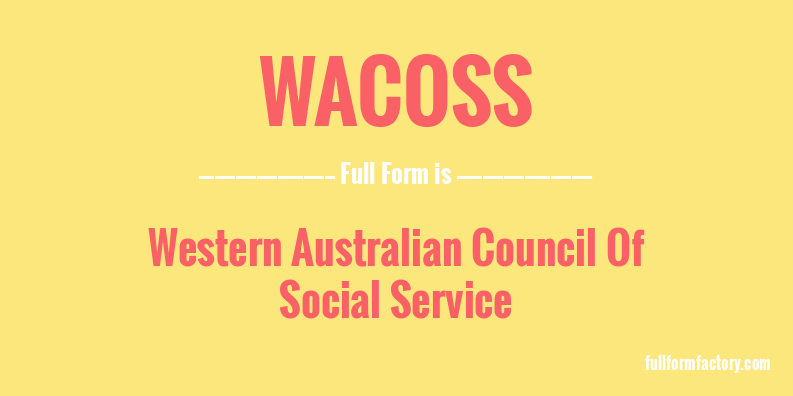 wacoss-full-form