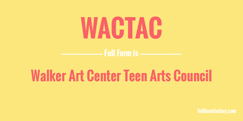 wactac-full-form